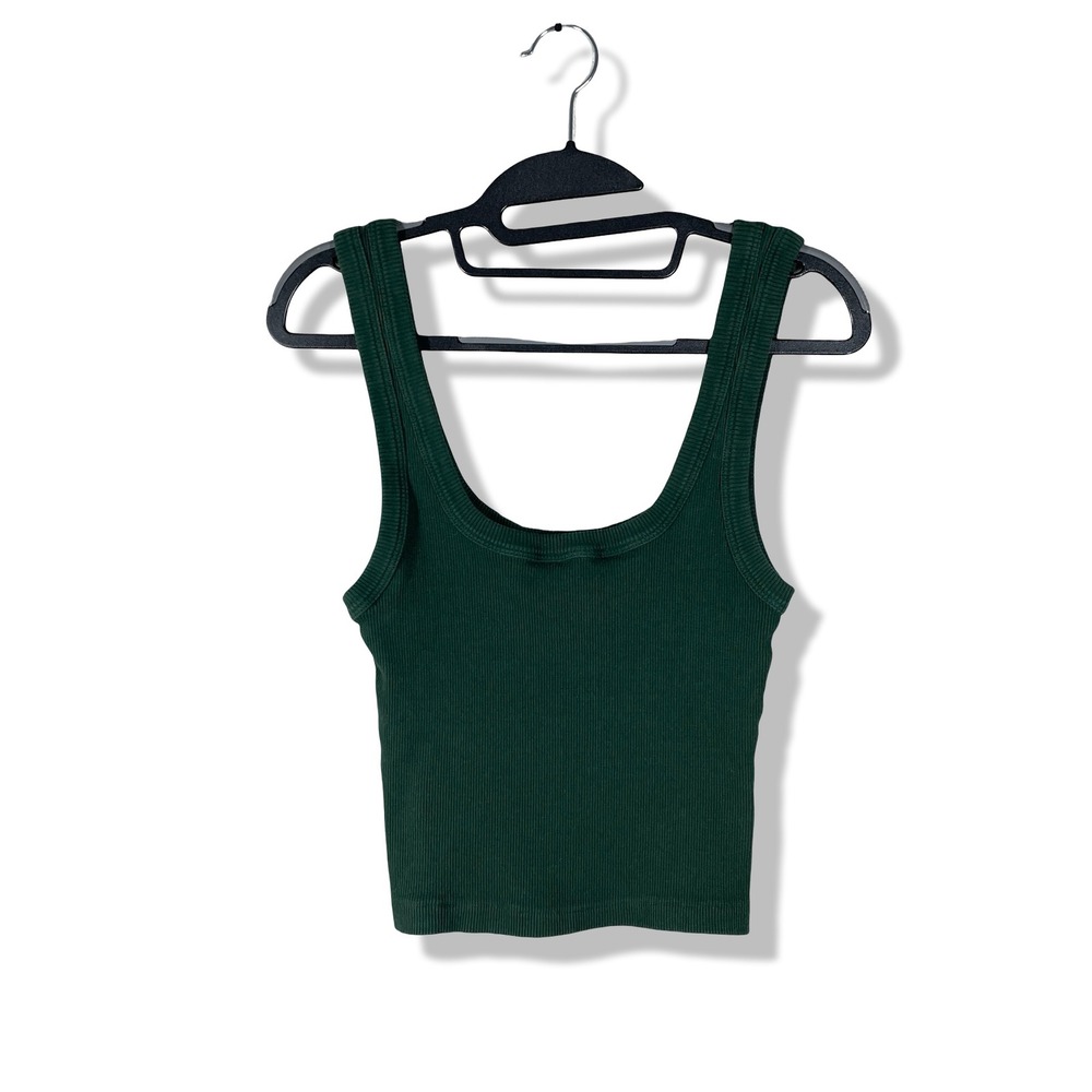 Big Bud Press Ribbed Tank Top Womens XS Minimalist Sustainable Earthy Casual